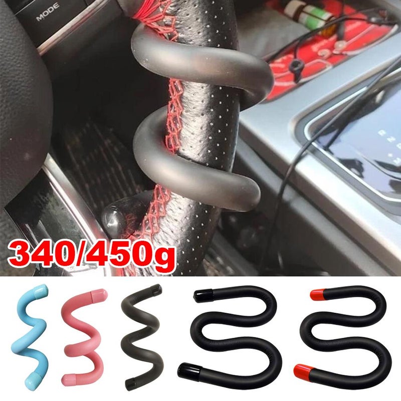 Car Steering Wheel Booster, 2025 Upgrade Counter Weight Ring, 360-Degree Rotating Steering Wheel Counter Weight Ring, Car Interior Accessory for Cars, Trucks, Tractors, Mower - Image 2